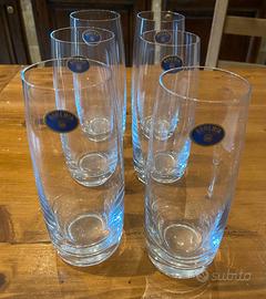 Set 6 bicchieri Bohemia cristallo