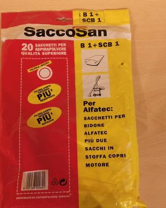 Sacchetti per bidone aspiratutto Alfatec