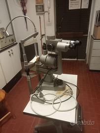 lampada a fessura e accessori