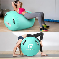 FBSPORT Air Roller gonfiabile 120×75 cm con pompa