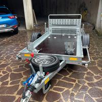Carrello porta moto cresci