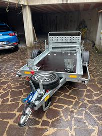 Carrello porta moto cresci