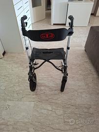 deambulatore  rollator pieghevole nuovo