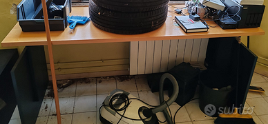 SCRIVANIA TAVOLO 180CM X 60CM