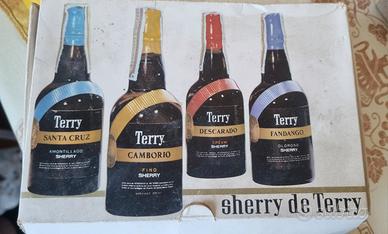 Set Bottigliette Sherry De Terry
