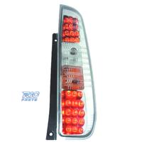FANALI FORD FIESTA 02-08 LED FONDO CROMATO