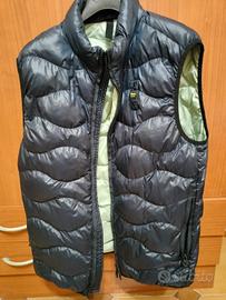 Gilet Smanicato Uomo Blauer USA ad Onde - Taglia M