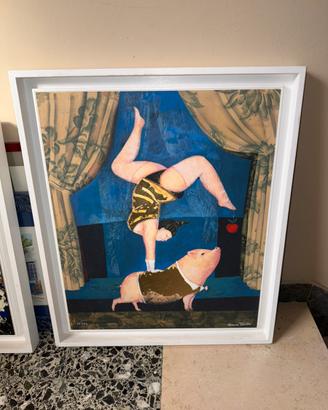 Quadro "La mela di Eva" di Rossana Petrillo