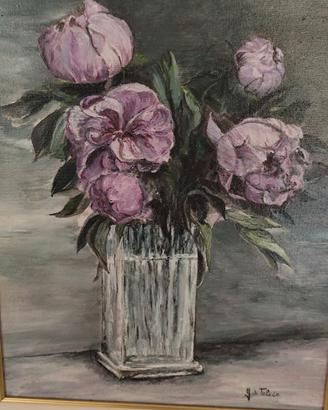 '900:Impressionismo franc. "Bouquet di Peonie"
