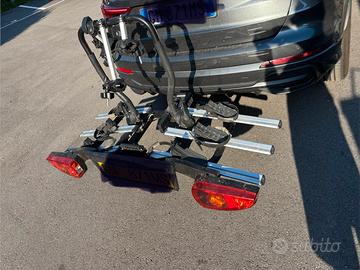 Portabici per gancio traino