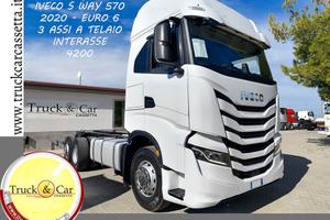 RIF.1244 IVECO S WAY 570 - 2020 - 3 ASSI A TELAIO 