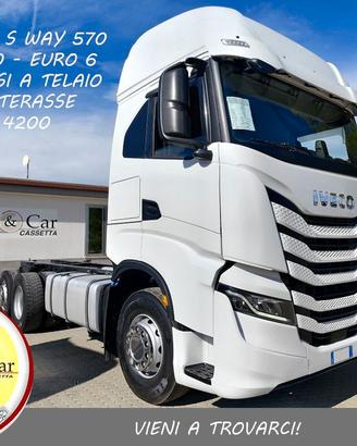 RIF.1244 IVECO S WAY 570 - 2020 - 3 ASSI A TELAIO 