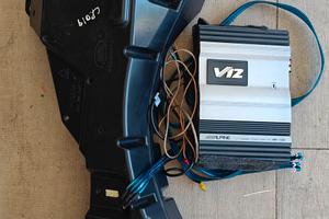 Subwoofer Freelander 2 + Alpine MRV-T303