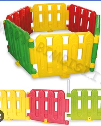 Recinzione giochi bambini