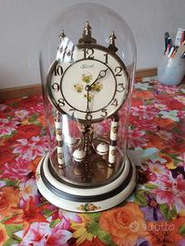 Raro orologio a pendolo torsione Hermle Germania 