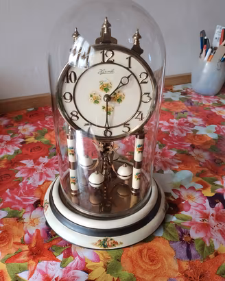 Raro orologio a pendolo torsione Hermle Germania 
