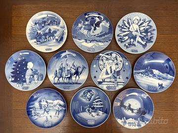 Set di Piatti Natalizi Porcellana Richard Ginori