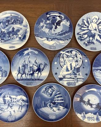 Set di Piatti Natalizi Porcellana Richard Ginori