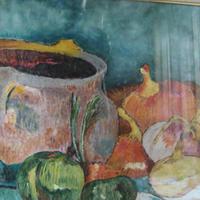 Quadro dipinto a mano - olio su tela incorniciato