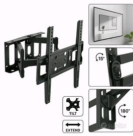 Staffa Porta TV da Muro 26 a  55 Pollici Support