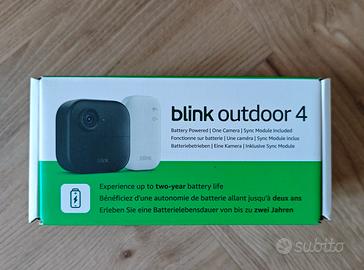 Blink Outdoor 4 – Videocamera HD + Sync Module