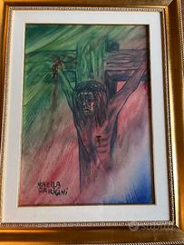Cristo sulla croce di Novella Parigini