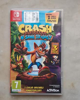 Crash Bandicoot N. Sane Trilogy Switch