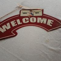 Insegna vintage per collezionisti 