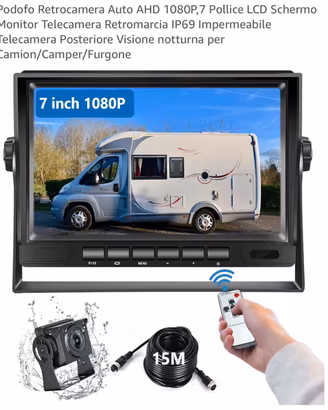 Monitor con telecamera
