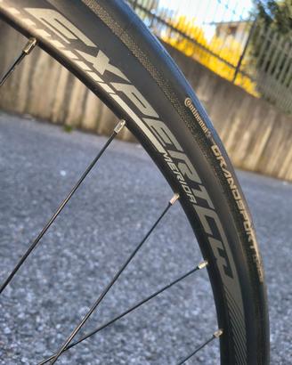 ruote merida CW nuove corsa gravel+coperton+disk