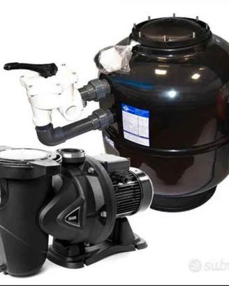 Impianto di filtrazione a sabbia 15mc/h Desa15VT