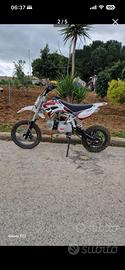 Mini cross pit bike con marce senza frizione