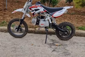 Mini cross pit bike con marce senza frizione