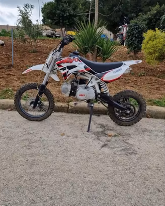 Mini cross pit bike con marce senza frizione