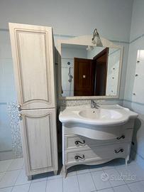 Arredo bagno  - lavabo e mobile contenitore