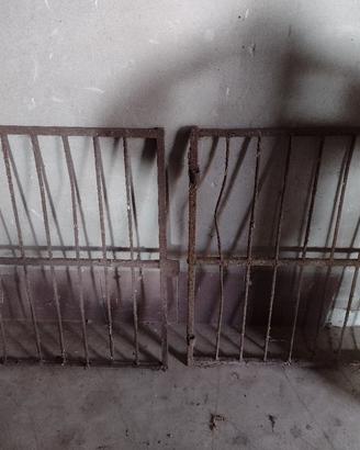 cancello in ferro a 2 ante