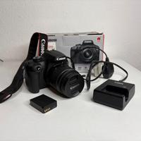 Fotocamera Canon EOS 4000D, Nero + Obiettivo 18-55