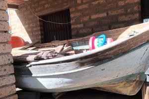 Barca in legno gozzo ligure