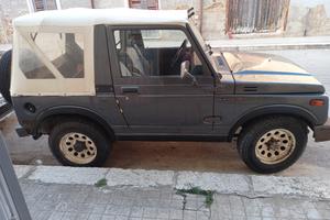 Suzuki SJ 413 del 1986 cabrio con gancio traino