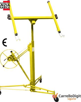 Alzalastre per Cartongesso alza pannelli giallo