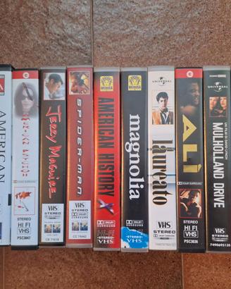 Videocassette VHS di film cult