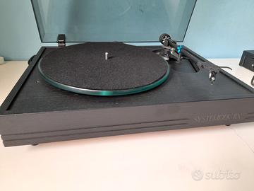 Giradischi vintage Systemdeck IIX + Stanton 681EEE