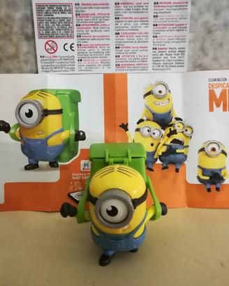 Pupazzo Minions con Porta penne zaino incorporato