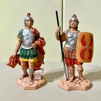 Statuine Soldati Romani vintage per Presepe