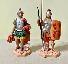 Statuine Soldati Romani vintage per Presepe