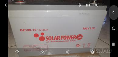 Batteria 12v 100ah gel