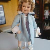 Shirley Temple bambola di porcellana "Sunday best"