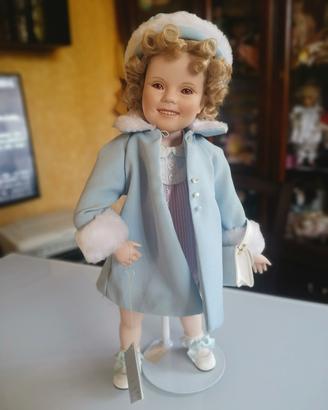 Shirley Temple bambola di porcellana "Sunday best"