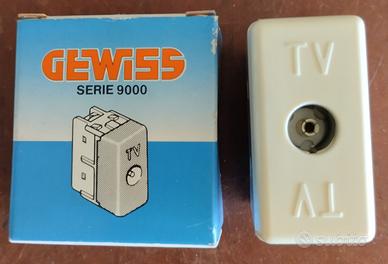30 Prese TV originali Gewiss serie 9000 NUOVE
