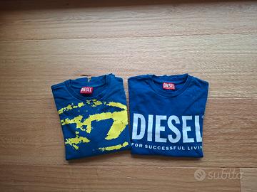 Set 2 felpe Diesel taglia 12 anni 